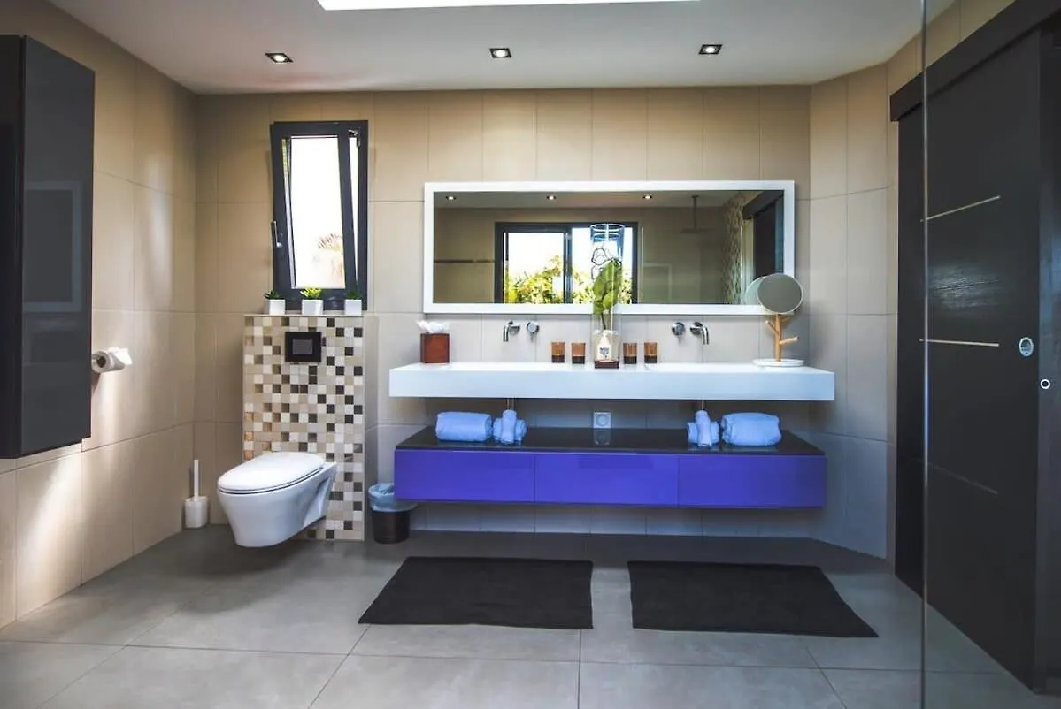 Serenity Villa Nestled Atop A Small Hill In Petit Cul De Sac