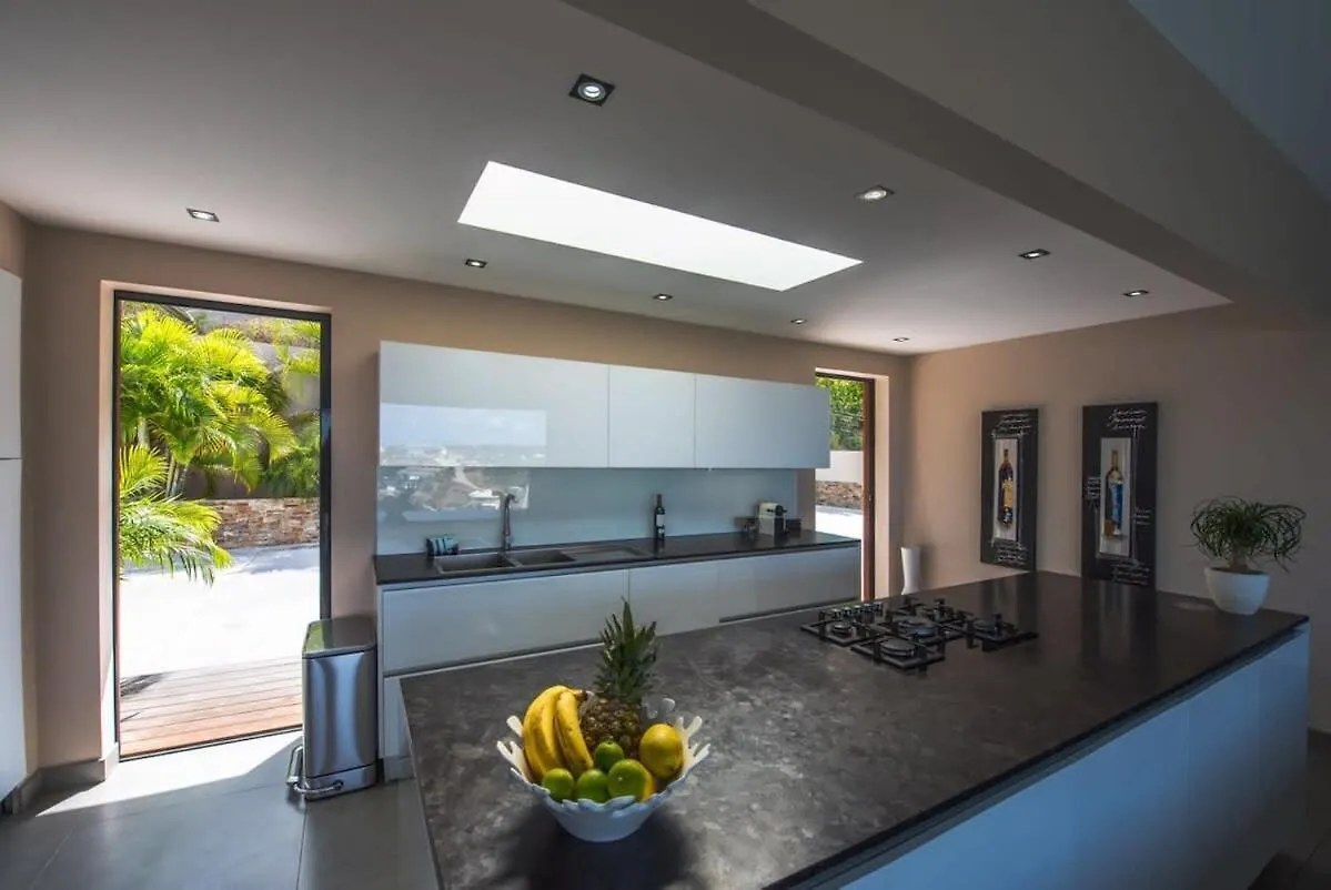 Serenity Villa Nestled Atop A Small Hill In Petit Cul De Sac
