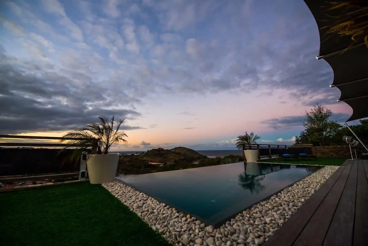 Serenity Villa Nestled Atop A Small Hill In Petit Cul De Sac