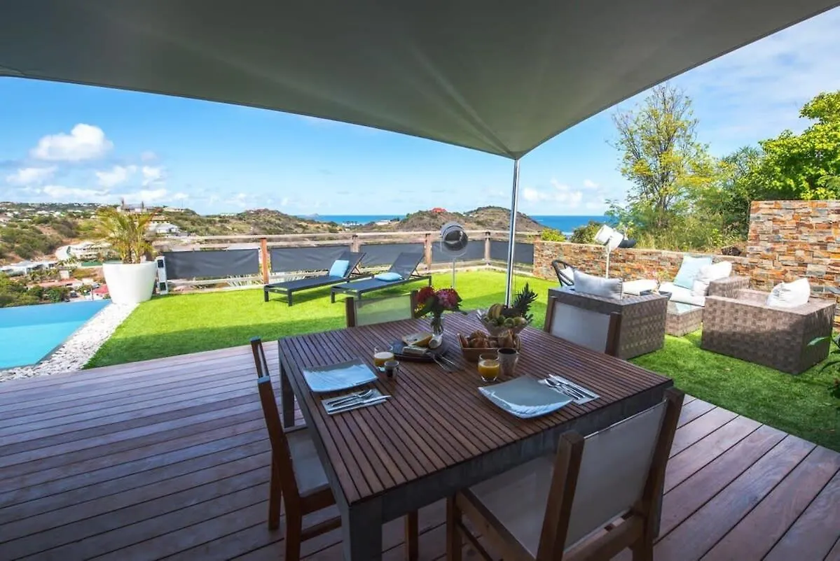 Serenity Villa Nestled Atop A Small Hill In Petit Cul De Sac
